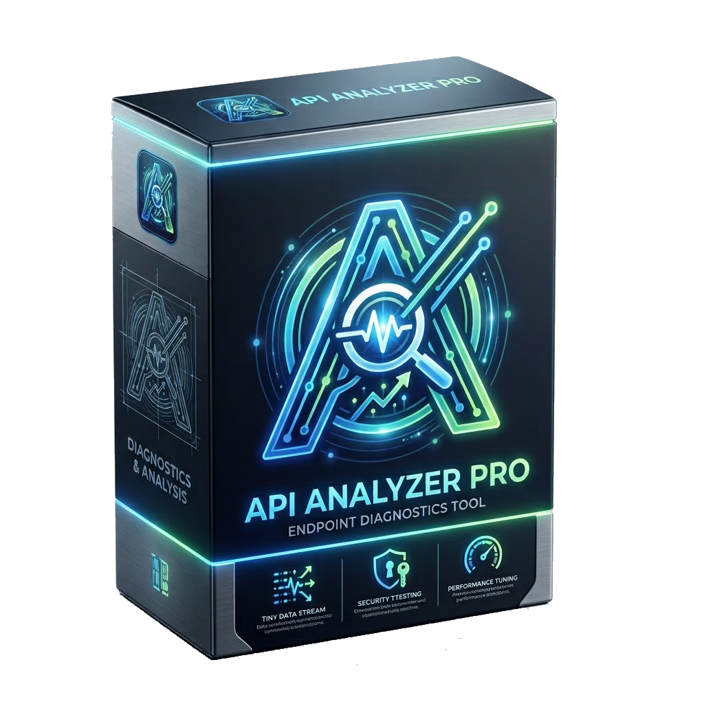 API Analyzer Pro Endpoint Diagnostics Tool product box